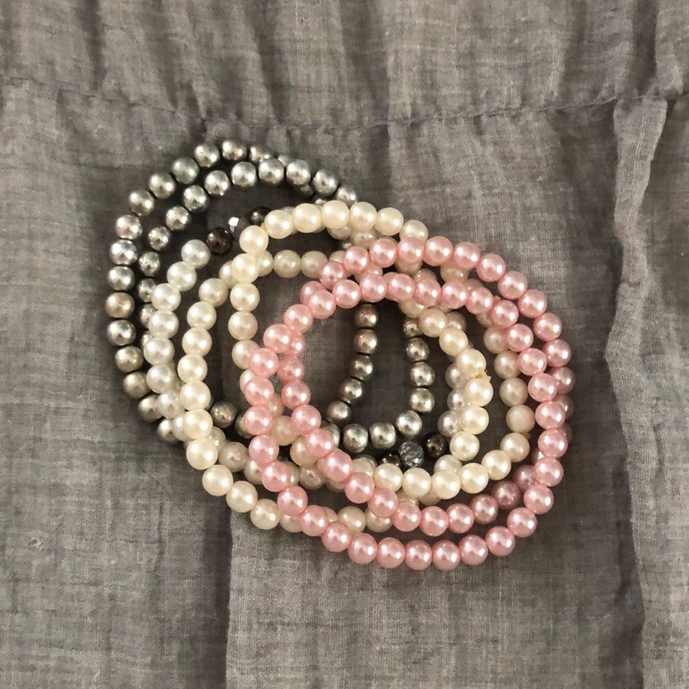 Pearl bracelets